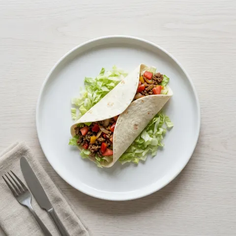 Tortilla s hovězím